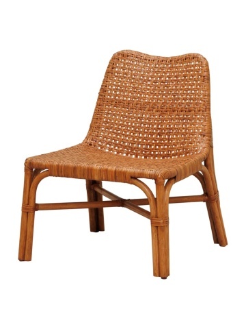 Scaun tip lounge din rattan , "Newlake"