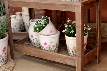 Set 2 Console din lemn de pin - Img 5