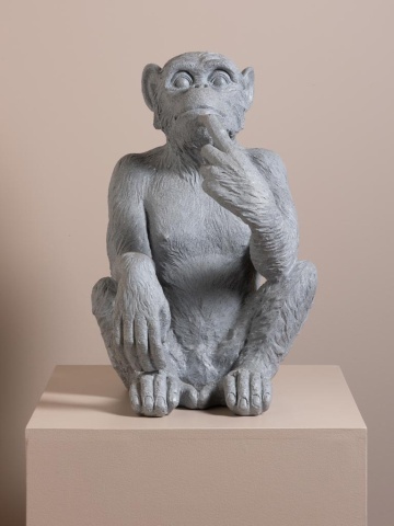 Statuie decorativa din polirasina " Monkey " - Img 3