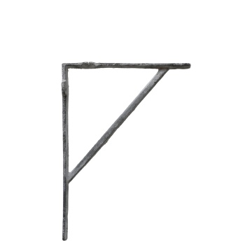 Suport pentru raft, gri, din metal, aspect vintage, Big Bill