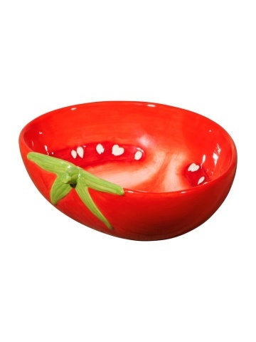 Bol de salata, din ceramica, Tomato