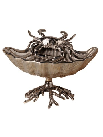 Bol decorativ din aluminiu, Crab