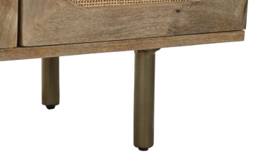 Bufet natur , din lemn de mango rattan - Img 11