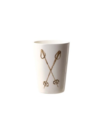 Cana de portelan, D6.6cm, Poles