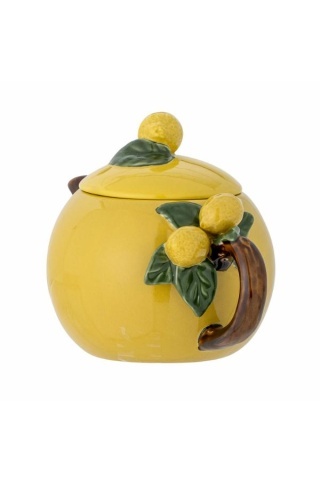 Ceainic galben din ceramică – Limone - Img 3
