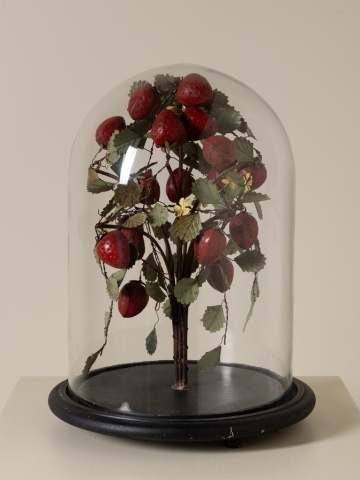 Clopot de sticla cu capsun artizanal, „Strawberry Precious” - Img 4