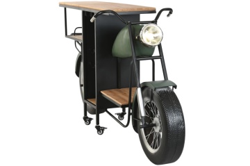 Consola vintage tip bar, "Vintage Motorcycle" - Img 4