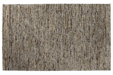 Covor din lână și bumbac țesut manual, antiderapant, maro natural, 200 x 300 cm, 2170 GSM, „Wool Cotton Carpet"