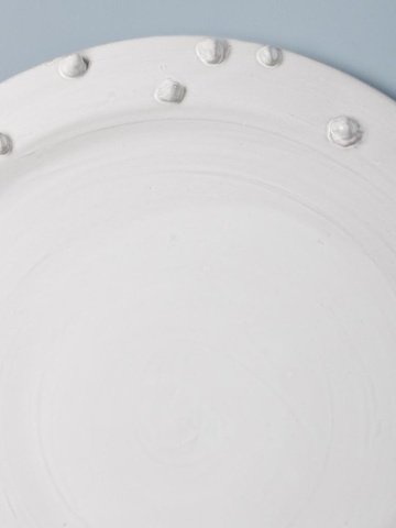 Farfurie alba din ceramica, D35cm Dante - Img 4
