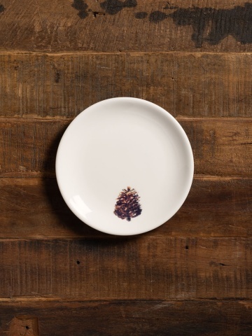 Farfurie din ceramica, cu motive de toamna, D16.5cm, Carouge - Img 2