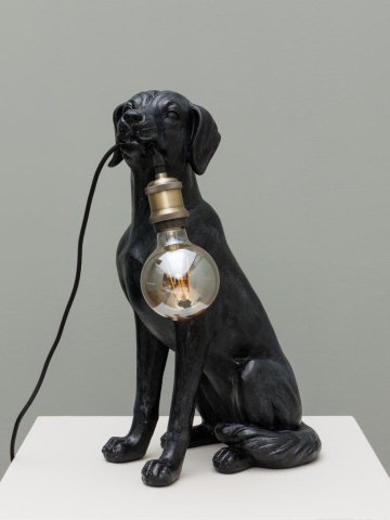 Lampa de masa, din rasina, forma de caine, Good Dog - Img 2