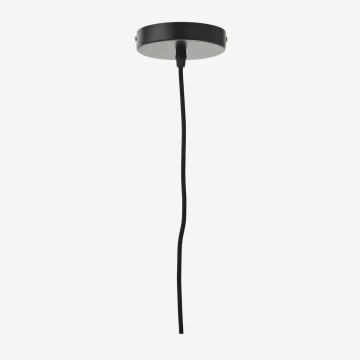 Lustră suspendată din iută împletită manual, D36×H33 cm, „Vetiver" - Img 3