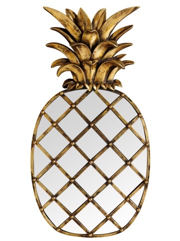 Oglinda de perete, din polirasina, Pineapple