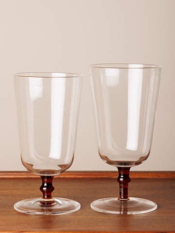 Pahar pentru vin, din sticla, 7.6 cm, Seventies - Img 3
