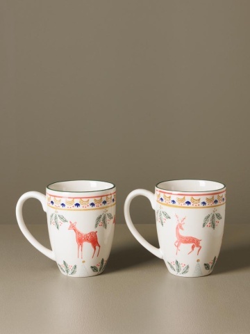 Set 2 cani din ceramica, "Frimas" - Img 2