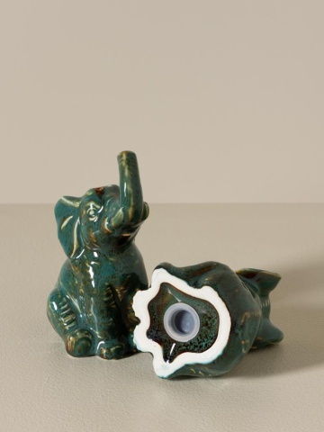 Set 2 piese sare si piper din ceramica , "Elephant" - Img 3