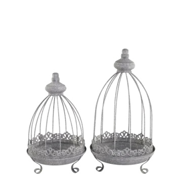 Set de 2 suporturi decorative tip centru de masă cu tavă, stil modern rustic, culoare naturală, din lemn reciclat, „Alpine”