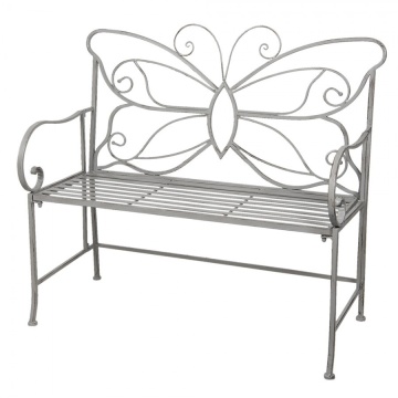 Banca de gradina, din metal, Butterfly - Img 3