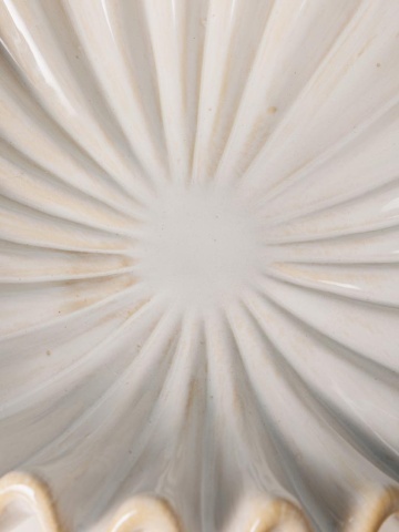 Bol decorativ, fructiera din ceramica D44cm Medusa - Img 4