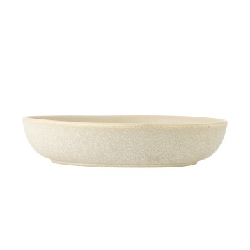 Bol mare din ceramică cu homar verde pictat, D29×H6,5 cm, „Hadden" - Img 3