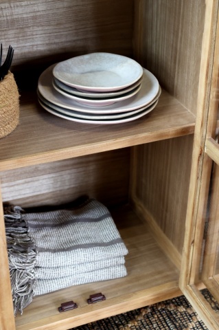 Bufet din lemn masiv, cu 6 usi, aspect rustic - Img 8