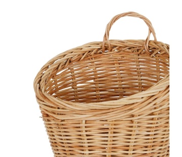 Cos din rattan pentru depozitare pe perete, H20 cm, Cuisine - Img 3