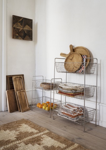 Covor din iută țesut manual cu model geometric, 120×180 cm, „Jute Rug" - Img 5