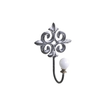 Cuier gri, simplu, din metal, pentru decor, Sun - Img 2