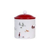 Cutie metalică artizanală lucrată manual, cu motiv de iarnă, multicolor, 12,5 × 16 cm, „Vinterland" - Img 3