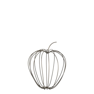 Dovleac decorativ, din metal, D9cm, Pumpkin