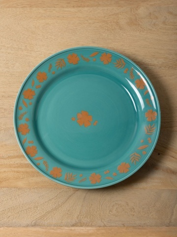 Farfurie din ceramica, D27cm, Flower - Img 2