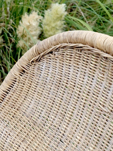 Fotoliu de exterior din rattan și perne din bumbac „Riviera” - Img 5