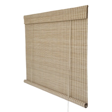 Jaluzea tip rulou, bej, din bambus, L160/l120cm, Blind