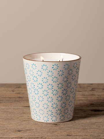 Lumanare decorativa din ceramica cu ceara din soia Bohemian - Img 2