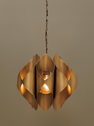 Lustra din metal aurie , " Spiridon " - Img 5