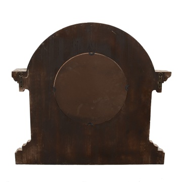 Oglinda de perete, bej, din lemn, aspect vintage, 89x8x82 cm - Img 3