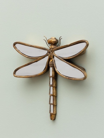 Oglinda decorativa, de perete, din rasina, Dragonfly - Img 4