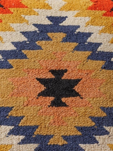 Perna decorativa killim, din bumbac, Colors 45x45cm - Img 4
