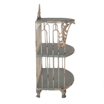 Raft verde, din metal, aspect vintage, Verdeau - Img 4