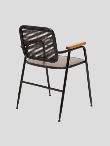 Scaun dining multicolor din metal Jerrie - Img 7