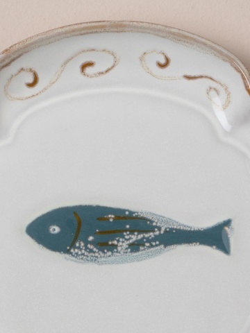 Set 2 farfurii din ceramică, Ø20,3 cm, "Marine" - Img 8