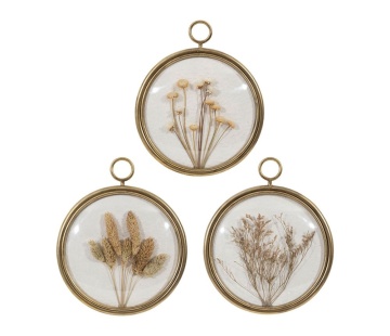 Set 3 tablouri decorative, Medaillon - Img 1
