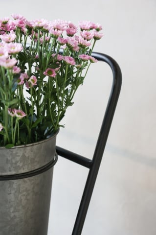 Suport din metal, cu 9 ghivece pentru flori - Img 7