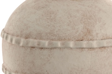 Vază decorativă, stil minimalist modern, culoare bej, din rășină, „Resin” - Img 3