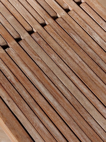 Bancă extensibilă din lemn de acacia albit, 46 x 88–148 x 35 cm, „Lightwood” - Img 7
