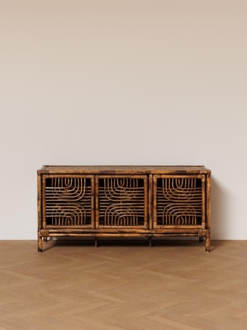 Bufet din rattan, 138 cm, Veracruz - Img 2