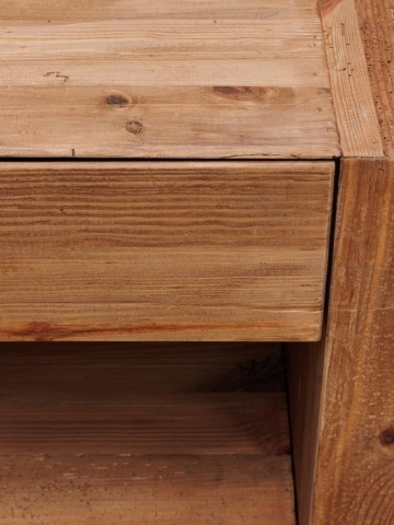 Consola din lemn de pin reciclat, Yakta - Img 5