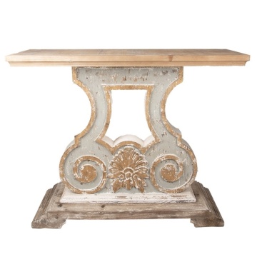 Consolă vintage, cu finisaj antichizat, Léontine