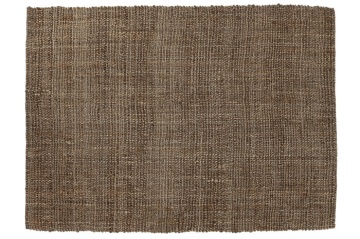 Covor din iută împletit manual, antiderapant, maro natural, 160 x 230 cm, 3000 GSM, „Jute Carpet"
