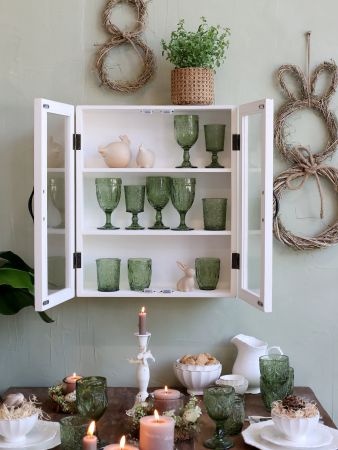 Decorațiune din porțelan în formă de găină, culoare antique latte, H10,5 cm - Img 3